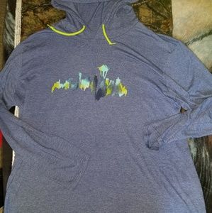 Seattle hooded shirt